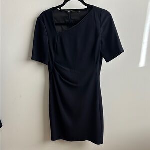 Elie Tahari navy blue dress